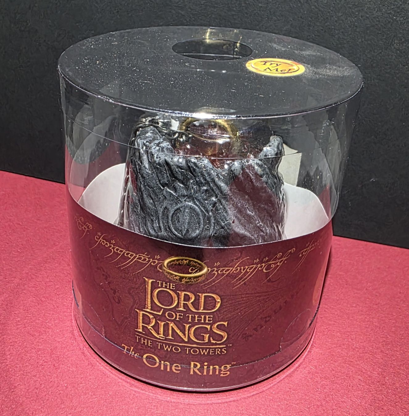 Ringe: Herr der Ringe 💍 Der Eine Ring mit Leuchtsockel 2002 – Neu und originalverpackt aus Burgdorf von MIDICLORIAN 2