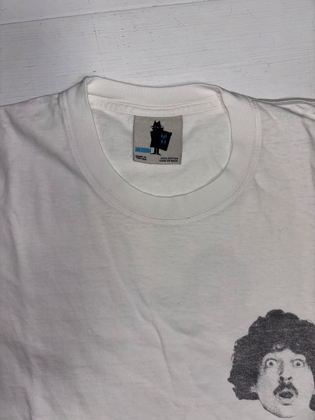 T-shirts: T-Shirt Weiss mit Print – D'occasion à Zürich par LinoBossi 3