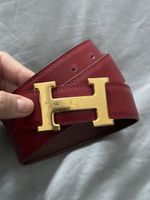 H Hermes belt