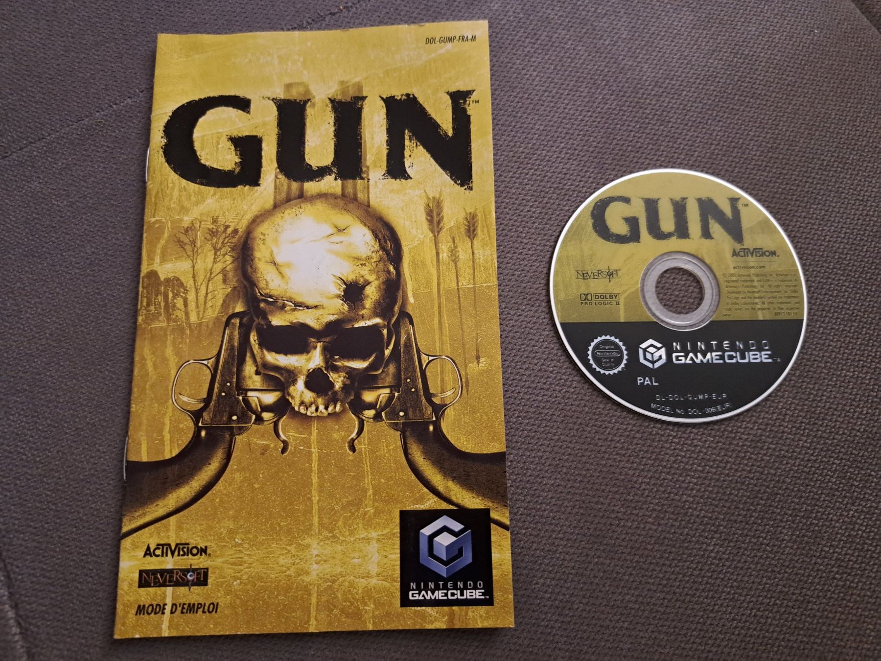 Nintendo Giochi: Gun Nintendo Gamecube Loose (FRA) – Usato da Genève venduto da eng_7ylp