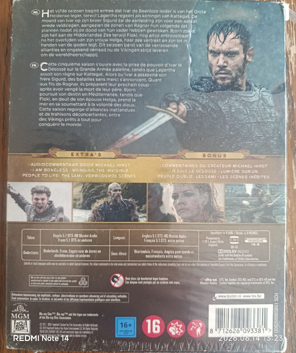 Tutti i DVDs: Vikings Saison 5 - Volume 1 Blu-ray Neuf, scellé – Nuovo e nell'imballaggio originale da Gingins venduto da Demonseed 1