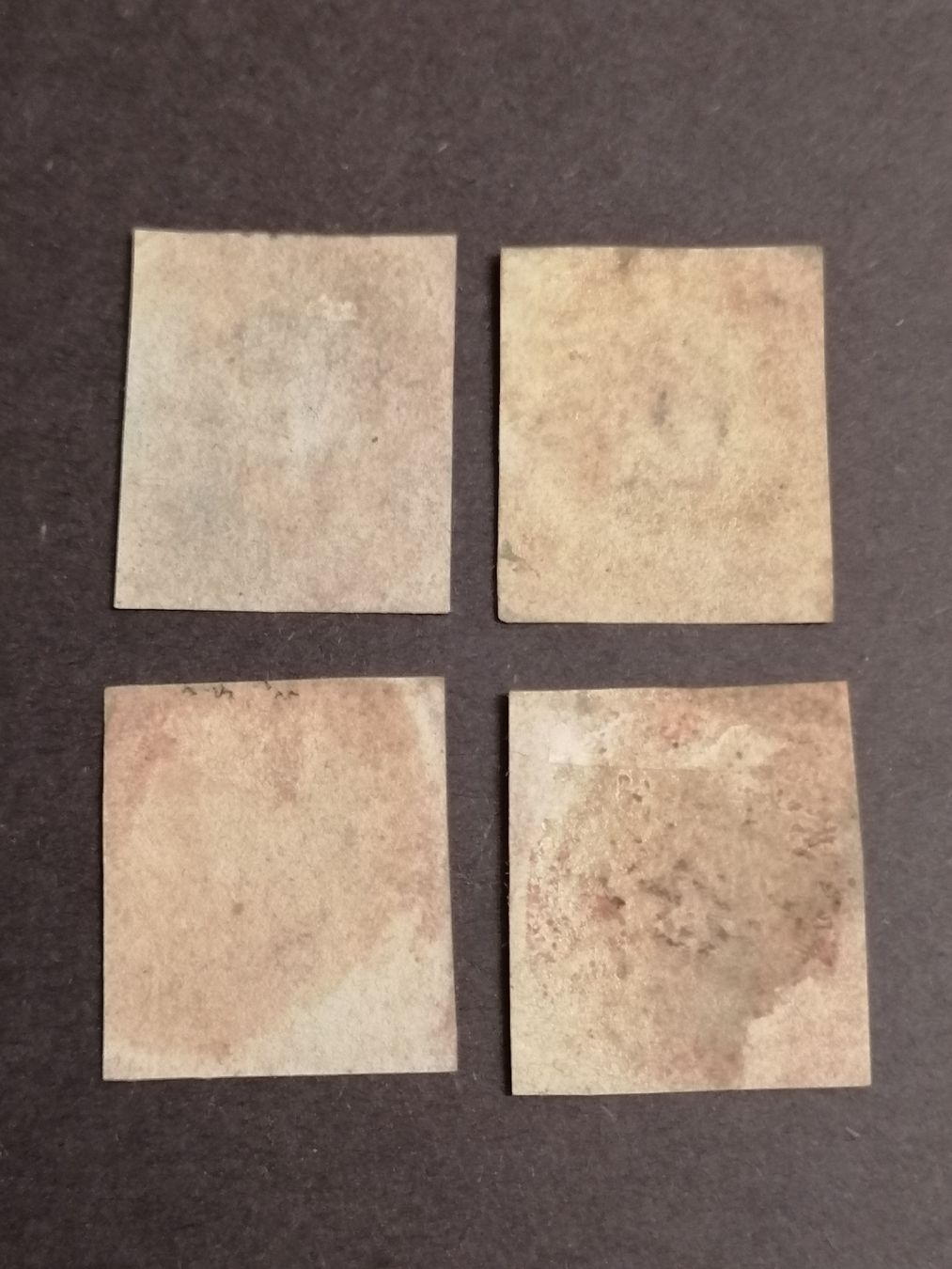 Tutti i francobolli: 4mal One Penny red 1841  – Usato da Happerswil venduto da tschergi 1