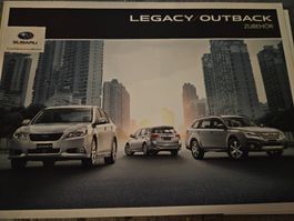 Subaru Legacy / Outback  Zubehör   Prospekt 2013  xa