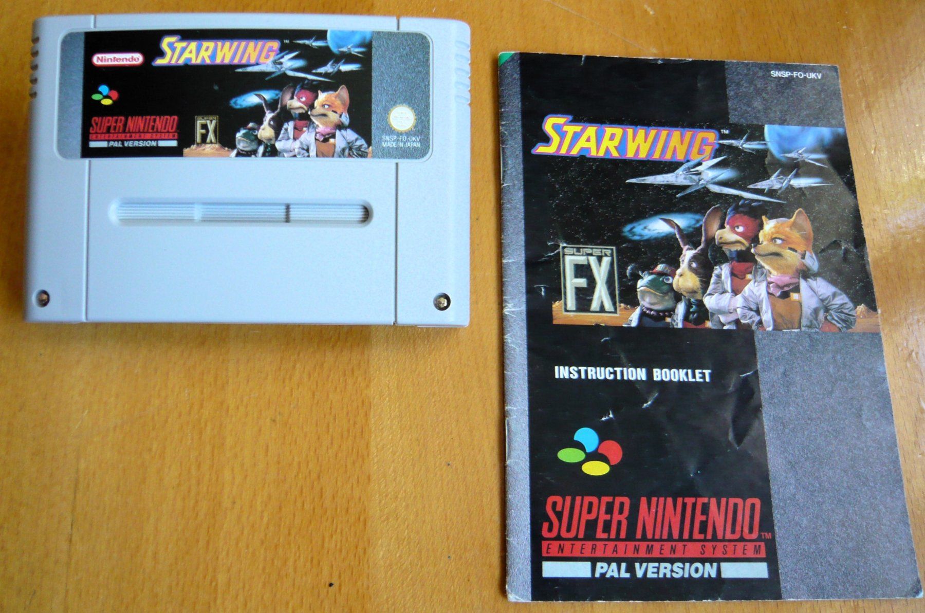 Nintendo Giochi: SNES: Starwing avec Notice – Usato da Onex venduto da Jaguar1986 1