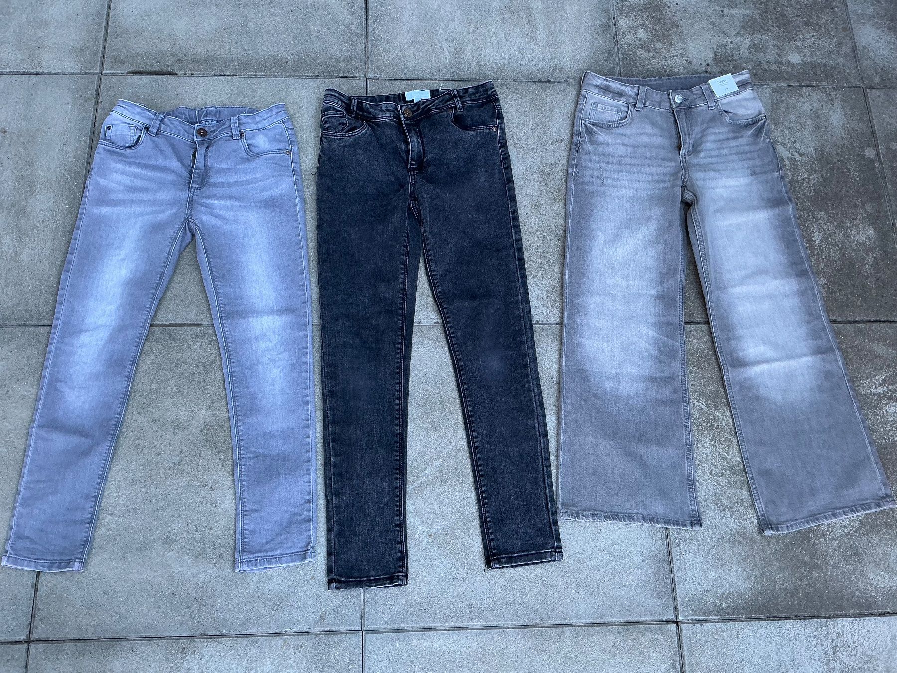 Pantaloni: 3 x Kinder Jeans Gr. 146+152 – Usato da Sarmenstorf venduto da Snail83