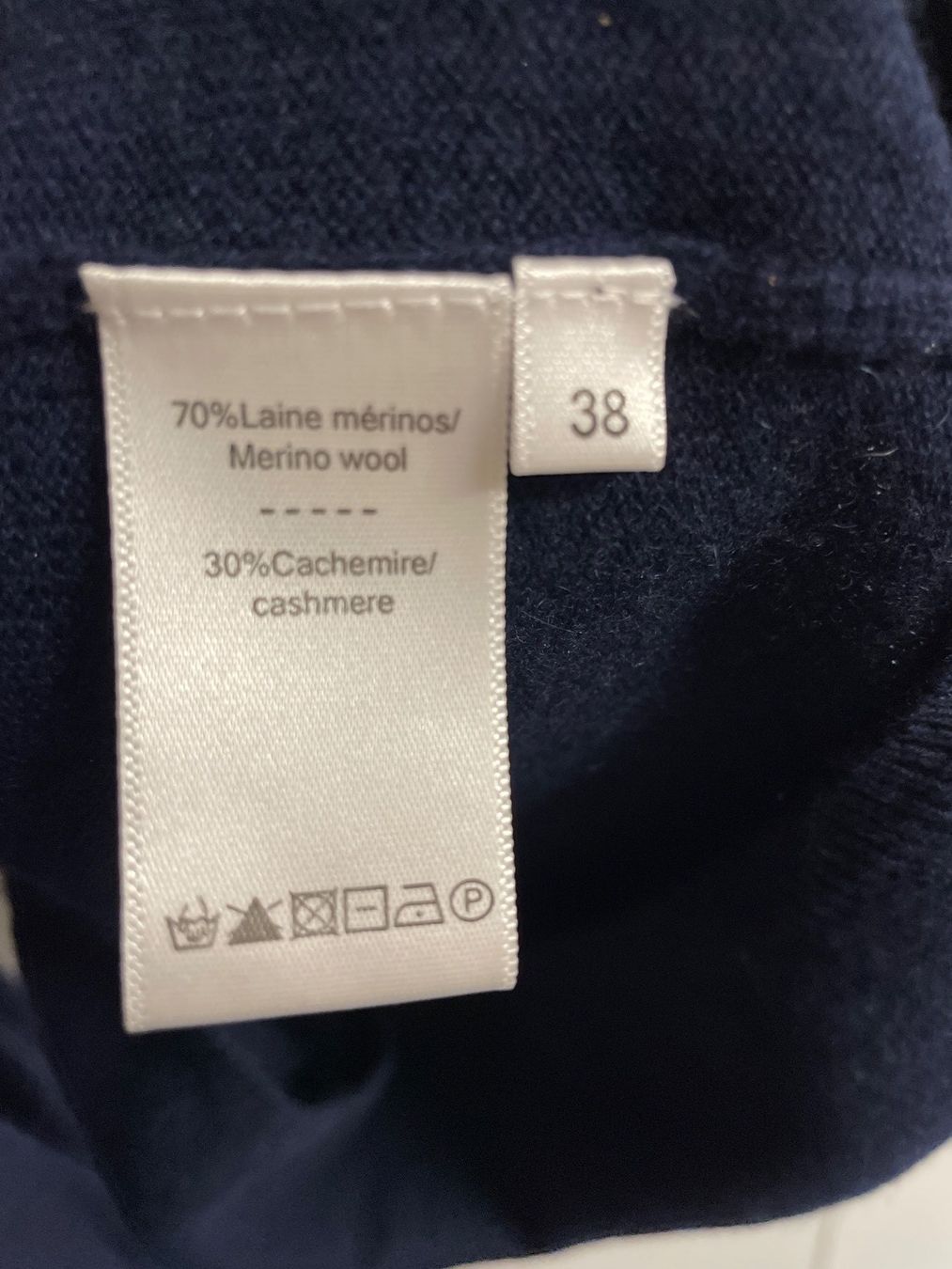 Giacche: Navy MAX&MOI Twintset mit Merino & Kaschmir Gr. 38 – Usato da Frasnacht venduto da GracyStore 4