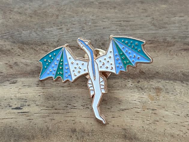 Placchette & Badge: Pin Drache Gothic – Nuovo e nell'imballaggio originale da Geneve venduto da vane267