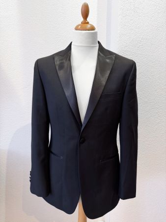 Vogue Pour Homme Sakko Gr. 46 Schwarz – Super 120’s