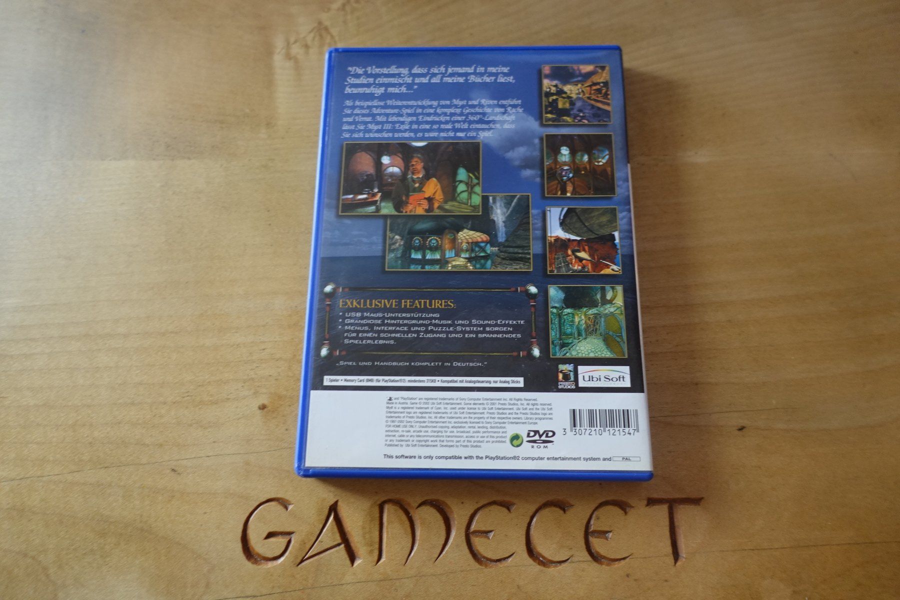 Sony Giochi: Myst III: Exile – Usato da Steinach venduto da Gamecet 3