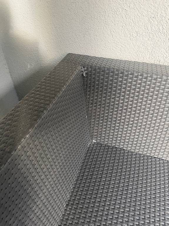 Divani: Rattan Lounge grau – Usato da Schlieren venduto da sheila000 2