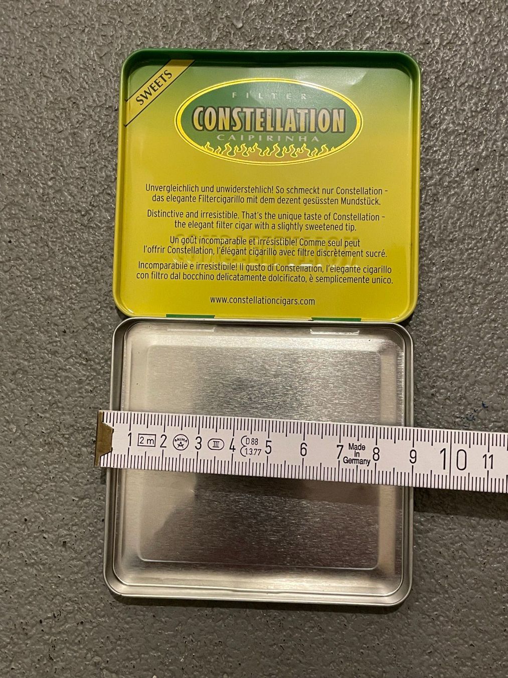 Tutte le decorazioni: 2 Constellation Dosen, leer, ca. 8x8cm, – Usato da Zug venduto da Cry71 1