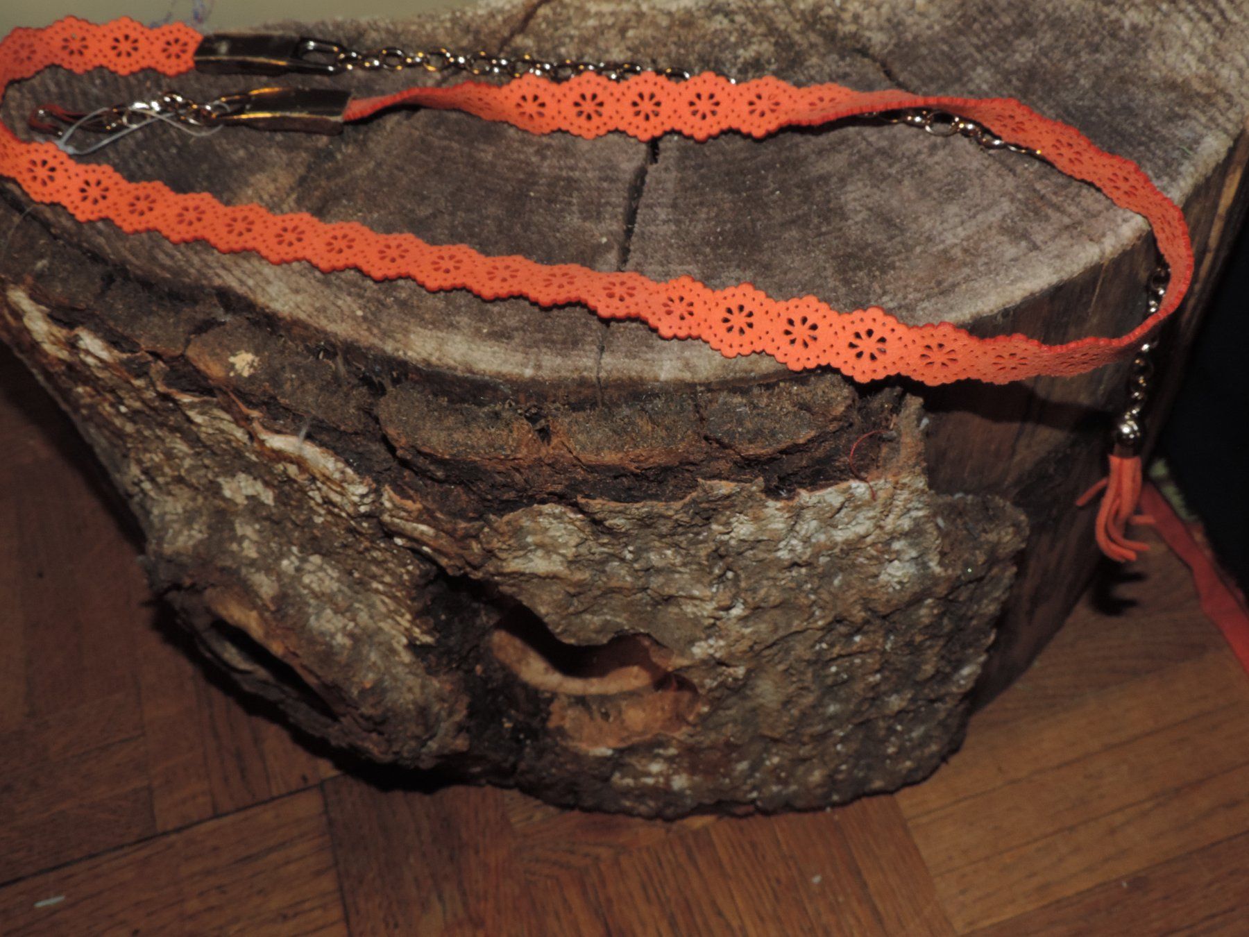 Cinture: ceinture daim rose saumon – Usato da Genève venduto da Axelle333 6