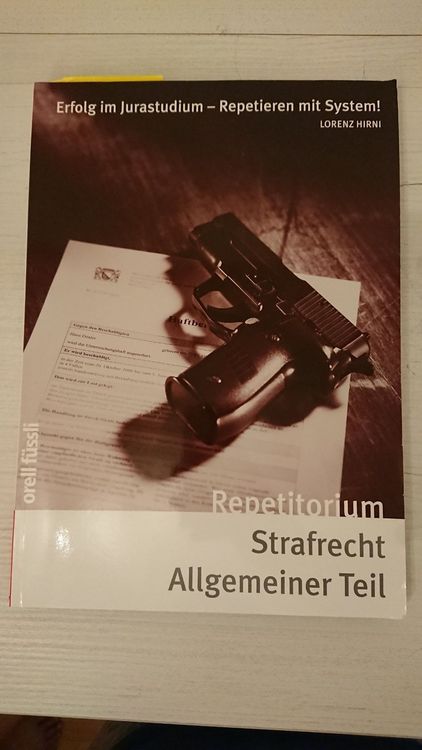 Repetitorium Strafrecht Allgemeiner Teil | Kaufen Auf Ricardo