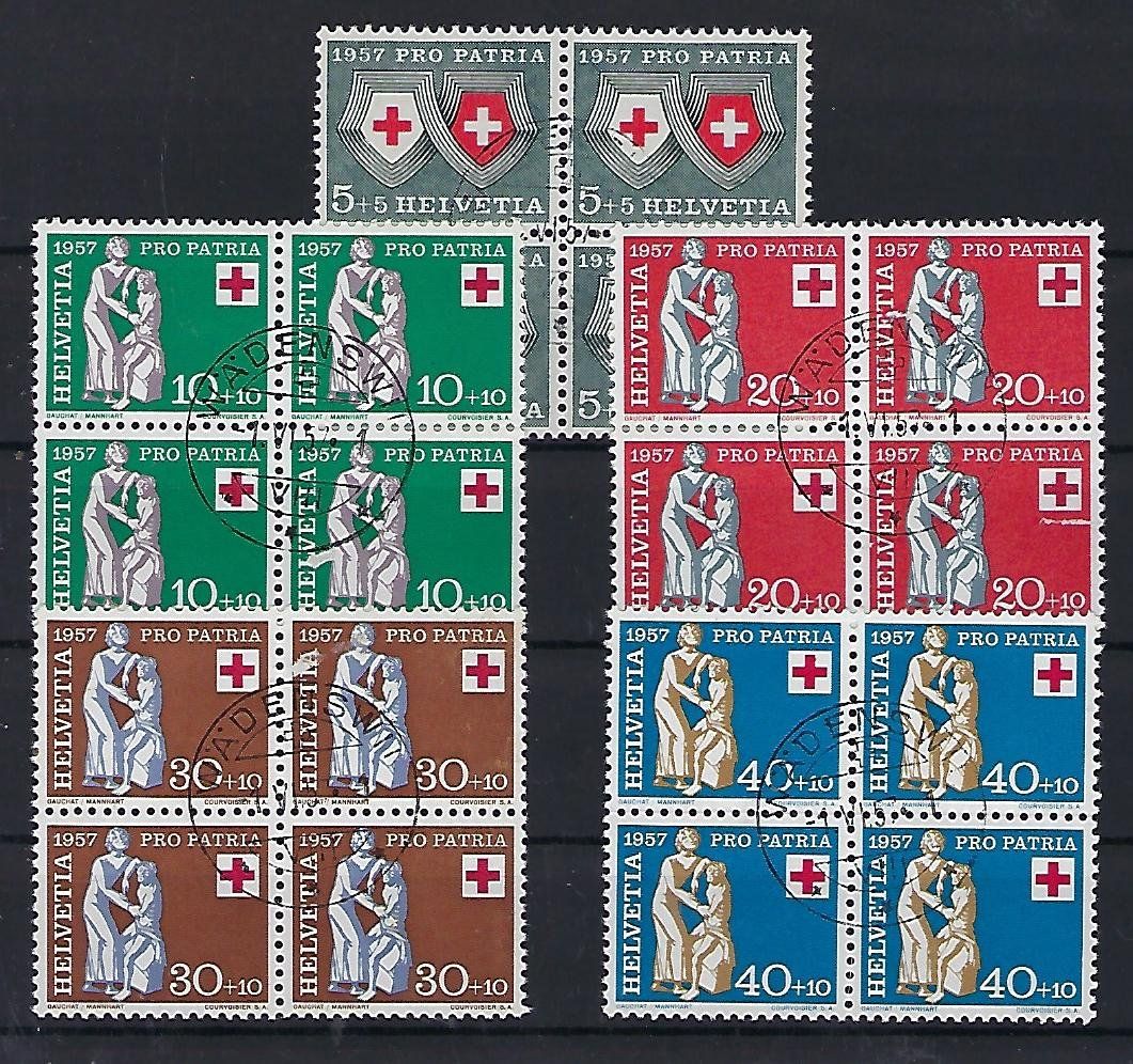 Tutti i francobolli: 1957  Pro Patria Viererblocks 14981 – Usato da Lunden venduto da Animus999