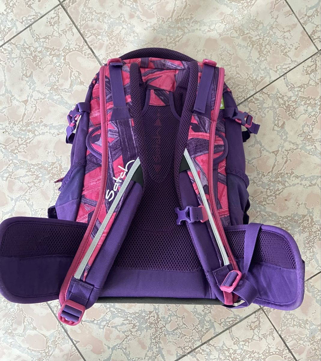Satch Borse & Zaini: Satch Schulrucksack Pink/Lila – Usato da Moosseedorf venduto da prodrips_ch 2