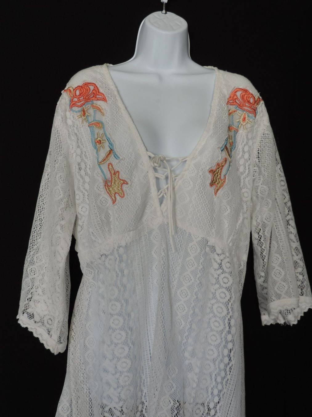 Kleider: robe de plage dentelle blanche – Gebraucht aus Genève von Axelle333 7
