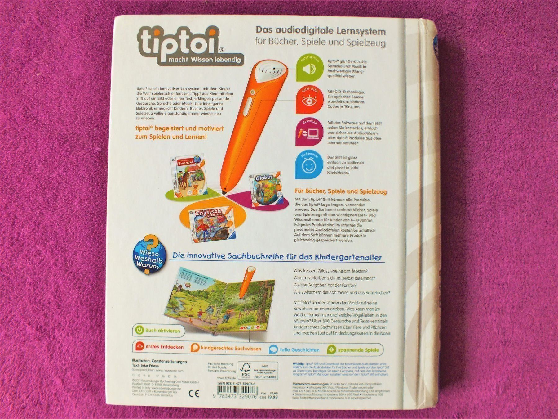 Libri: tiptoi Buch - Komm mit in den Wald – Usato da Müllheim Dorf venduto da Seeeule01 8