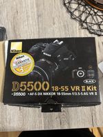 Nikon D5500 + 2 objectifs 18-55mm et 55-300mm, état top!