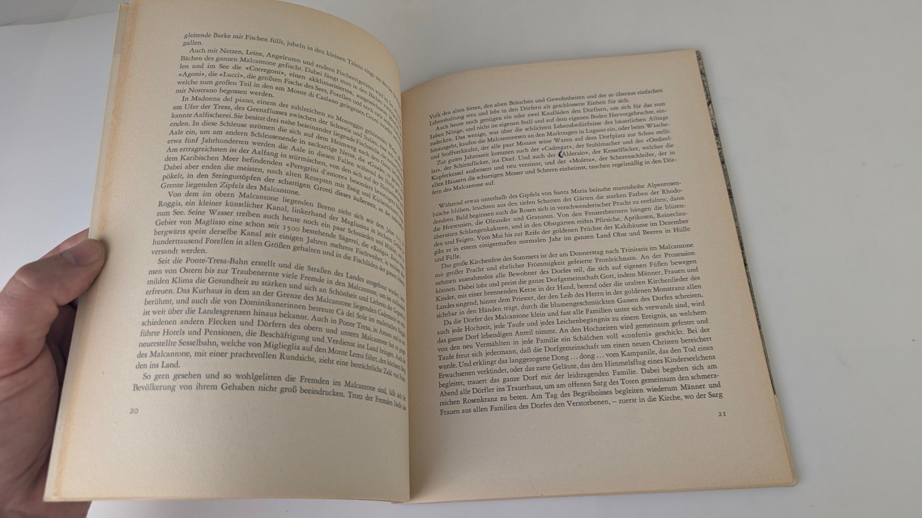 Libri: Schweizer Heimatbücher: Schöner Malcantone 1955 – Usato da Zürich venduto da axolottchen 9