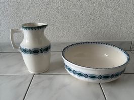 Villeroy & Boch Waschkrug und Schüssel Set, Vintage