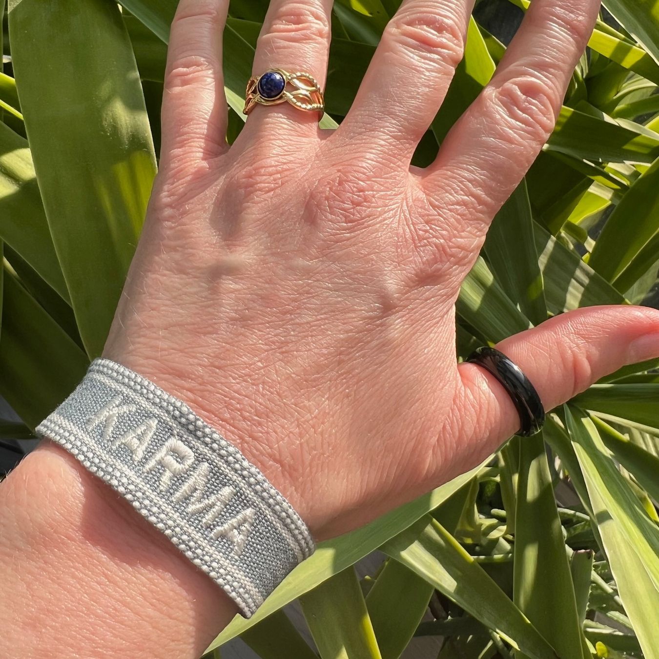 Ringe: Bague plaquée or avec lapis lazuli – Neu (gemäss Beschreibung) aus Pully von sunaddict 4