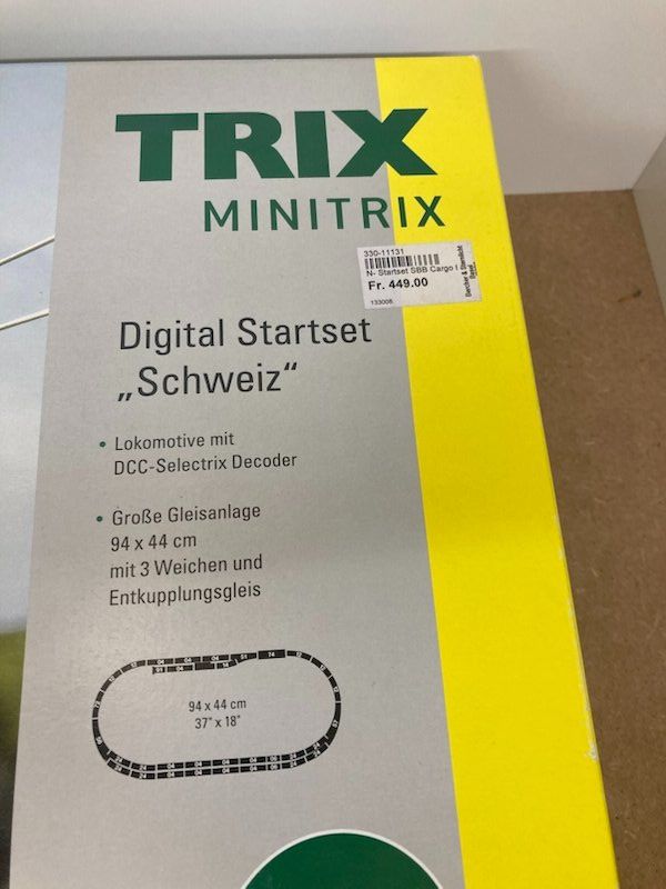 Trix Modellini di ferrovie: 2er Set Minitrix Spur N Digital Startset und Ergänzungsset – Nuovo e nell'imballaggio originale da Büsserach venduto da ModellbahnDepot 1
