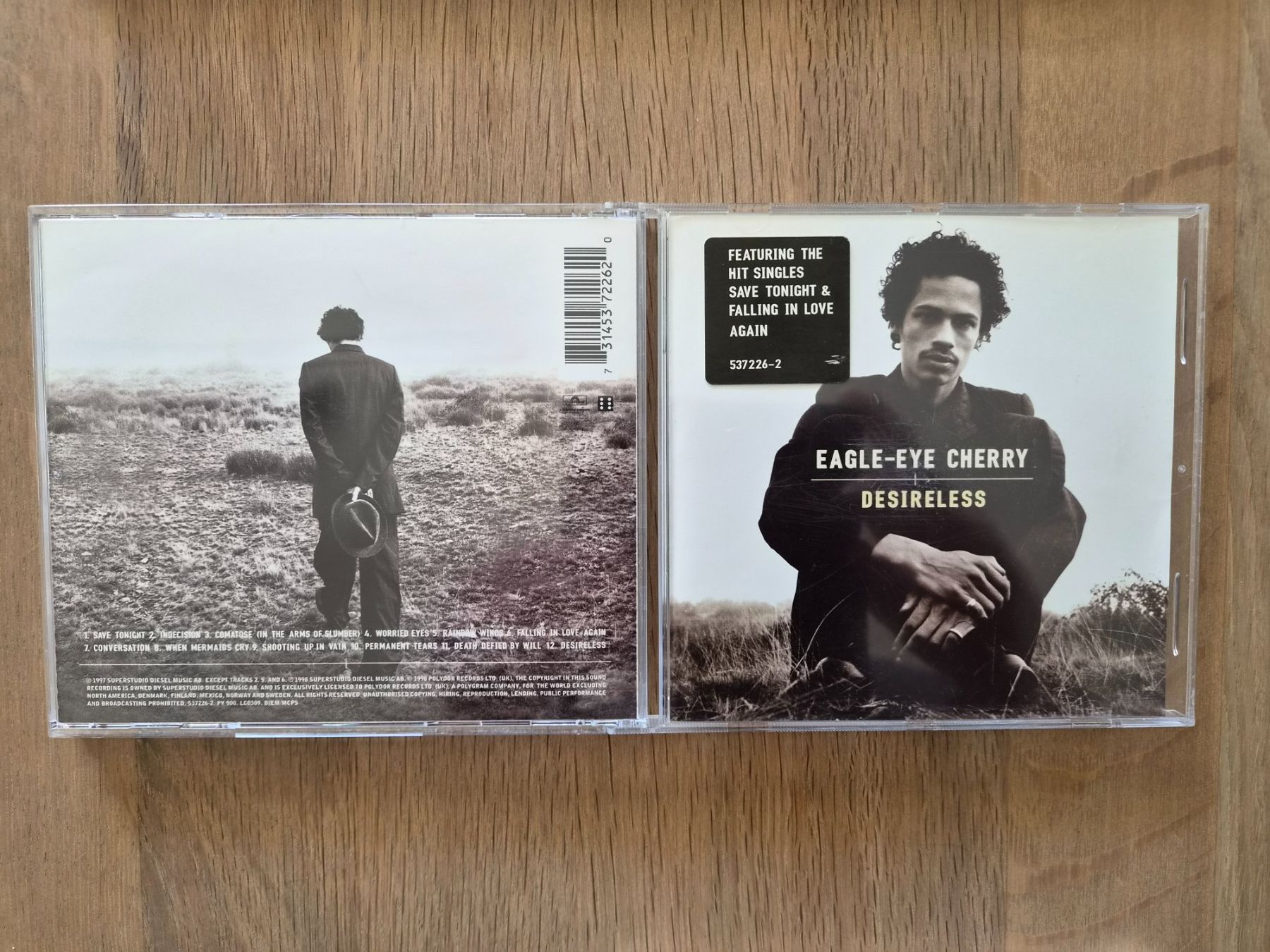 CD: CD Eagle-Eye Cherry - Desireless, 1997 – Usato da Nebikon venduto da Harley-Davidson01