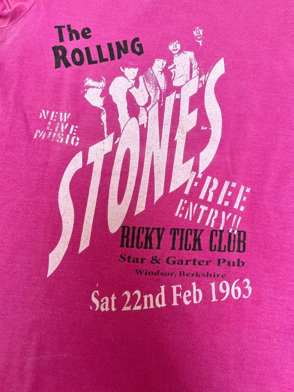 T-shirt: ORIGINAL vintage Rolling Stones Shirt 1962 – Usato da Bellach venduto da jba03 4