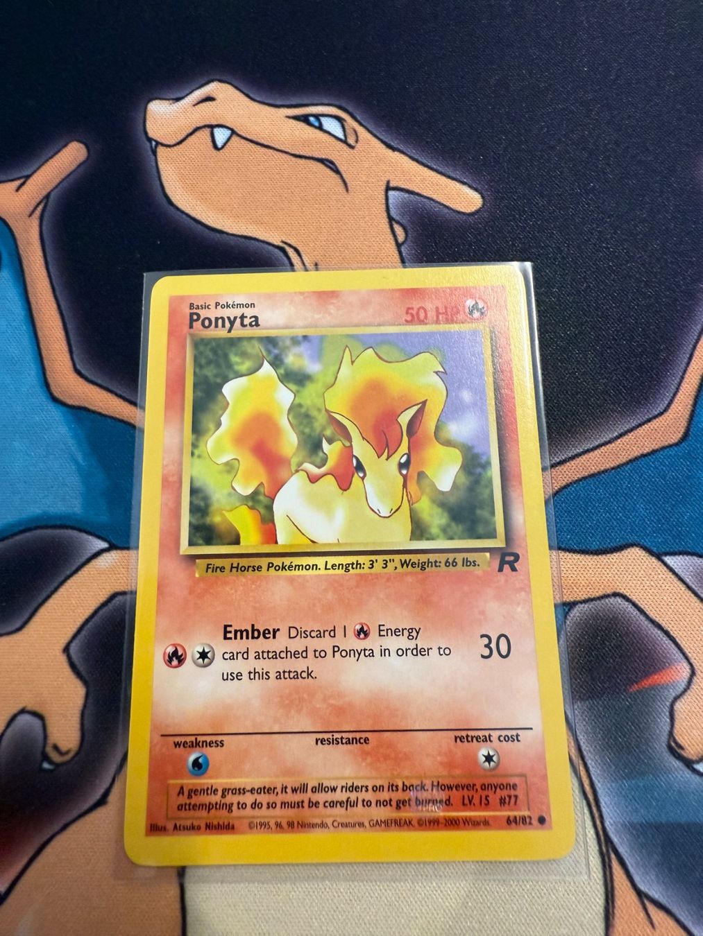 Pokémon Carte collezionabili: Ponyta (TR 64) - Team Rocket – Usato da Bülach venduto da Pfrenzel