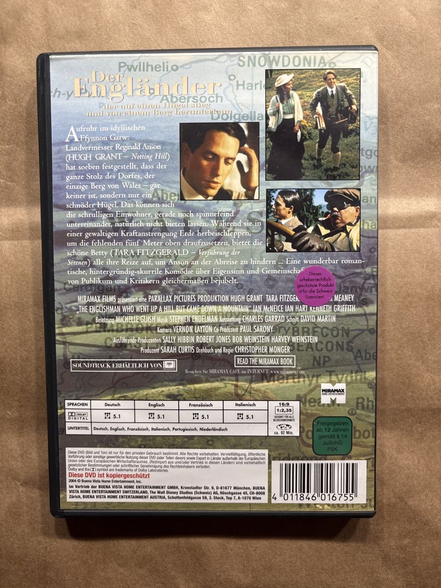 Tutti i DVDs: Der Engländer (2404) – Usato da Ruswil venduto da Slivio_ 1