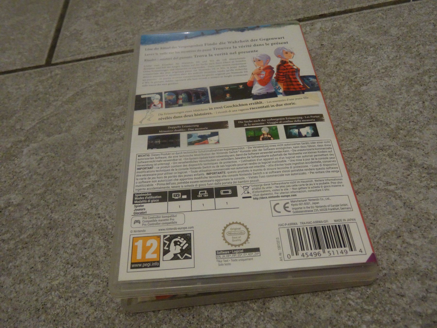 Nintendo Jeux: Another Code: Recollection - Nintendo Switch Spiel! – D'occasion à Olten par Disc-Ausverkauf 2
