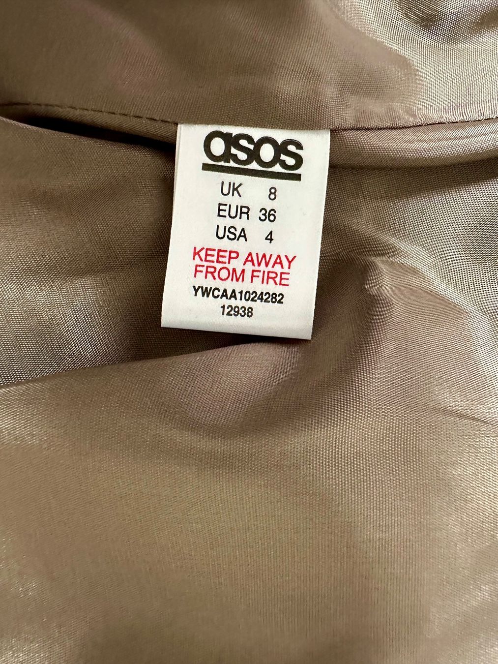 Asos Giacche: ASOS Grey Waterfall Blazer UK 8 EUR 36 – Nuovo (secondo la descrizione) da Trin venduto da kat_pmj8 7