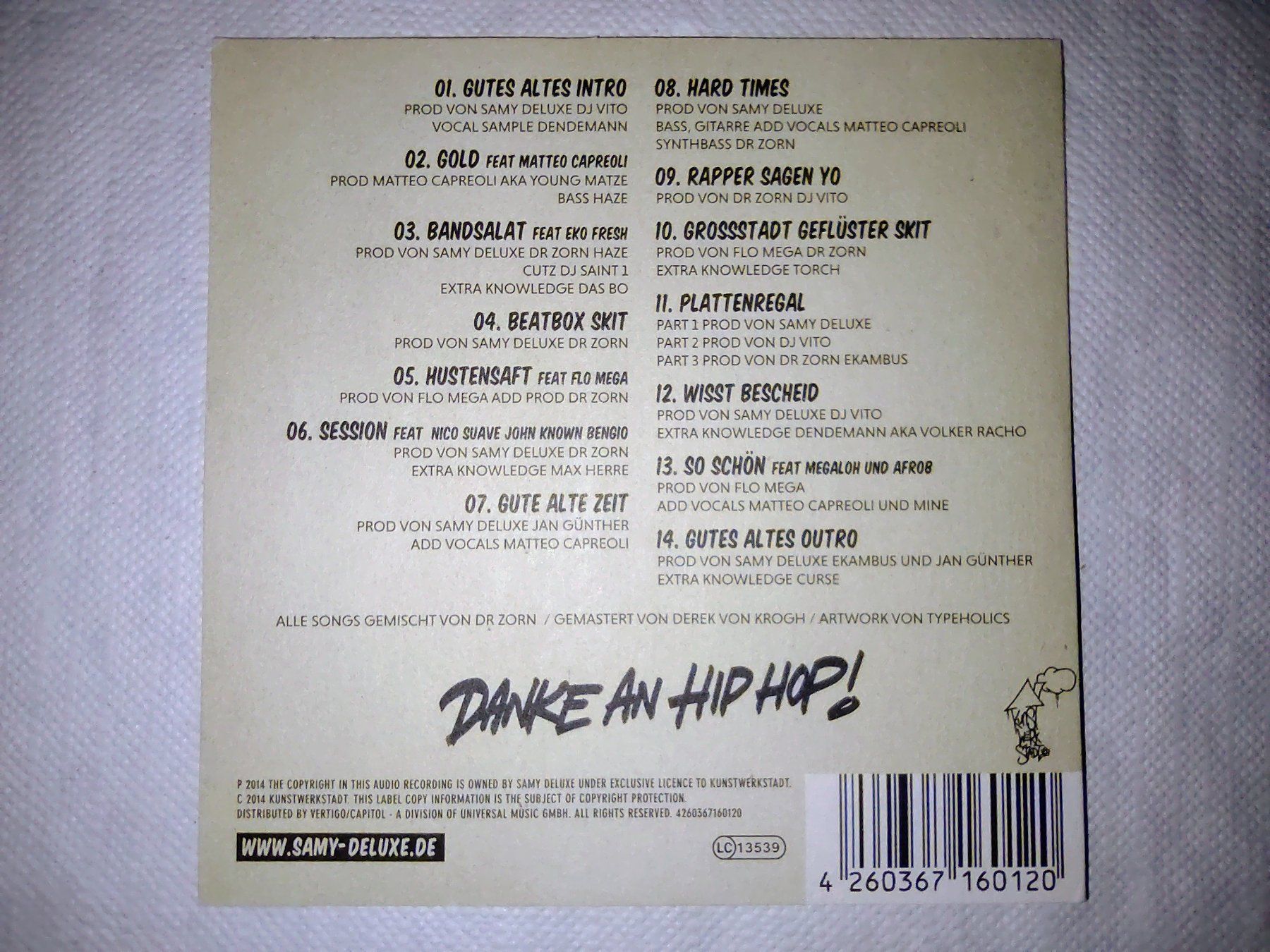 CDs: SAMY DELUXE CD MIXTAPE ** GUTE ALTE ZEIT ** – Gebraucht aus Lupfig von Womewome 1