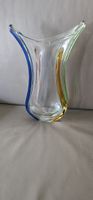 SUPERBE GRAND VASE VERRE DE MSTISOV AUX MULTIPLES COULEURS
