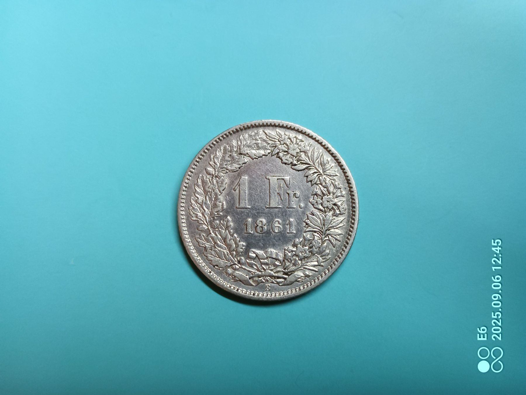 Alle Münzen: 1Fr. 1861 Top-Zustand siehe Scan ! – Gebraucht aus Wetzikon ZH von bonsaimarianna 1