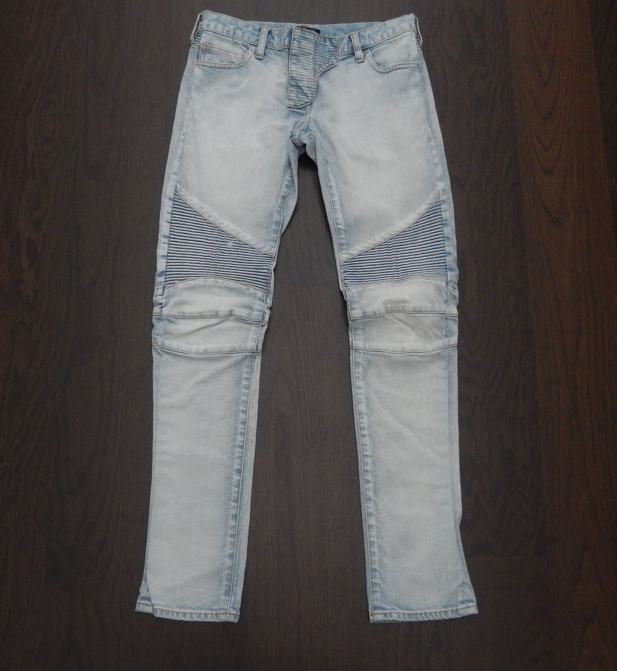 Balmain Jeans: Orig. BALMAIN Motorcycle Jeans Gr. 34-36 – Usato da Tuggen venduto da vivira 5