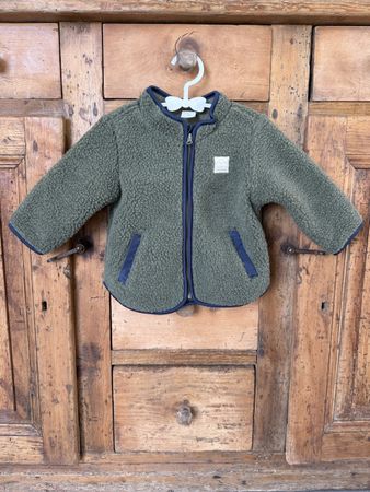 Veste en tissus Teddy bear neuve, taille 9 mois (74cm)