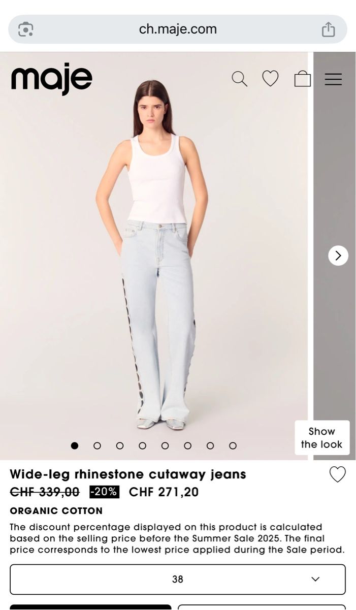 Maje Jeans: Maje New Season Jeans 38 – Gebraucht aus Schattdorf von Remligand 3
