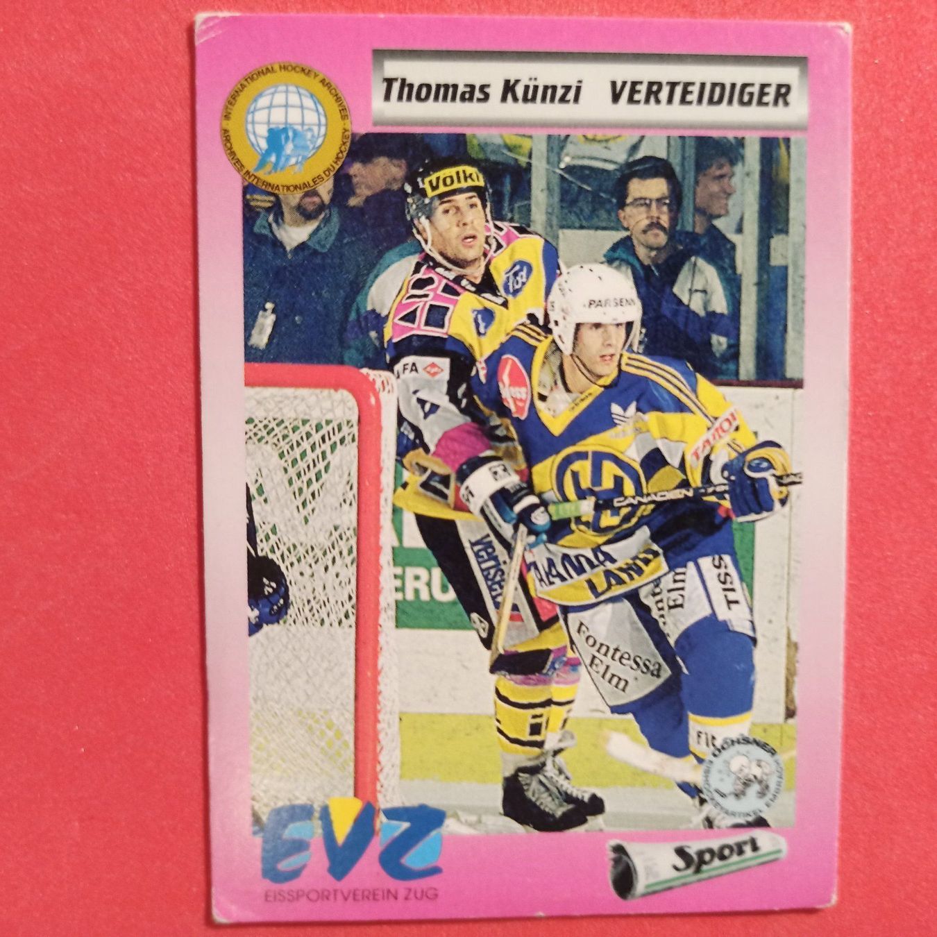 Carte collezionabili: Thomas Künzli - EVZ - 1993/94 – Usato da Dübendorf venduto da kb86_MOVIE