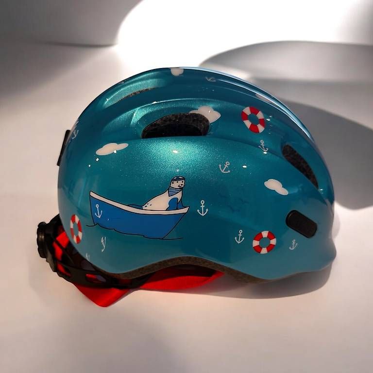 Abus Caschi: Abus Kinder Velohelm – Usato da Oberbuchsiten venduto da Biene-26 1