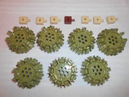 Lego Kuntstoffräder DM 6 cm ( Set 853 )
