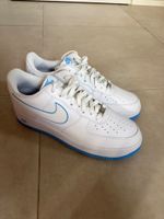 Sneaker Nike Air Force 1 weiss blau Neu