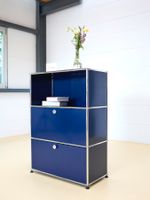 USM Haller Highboard Stahlblau Lieferung und Umbau möglich