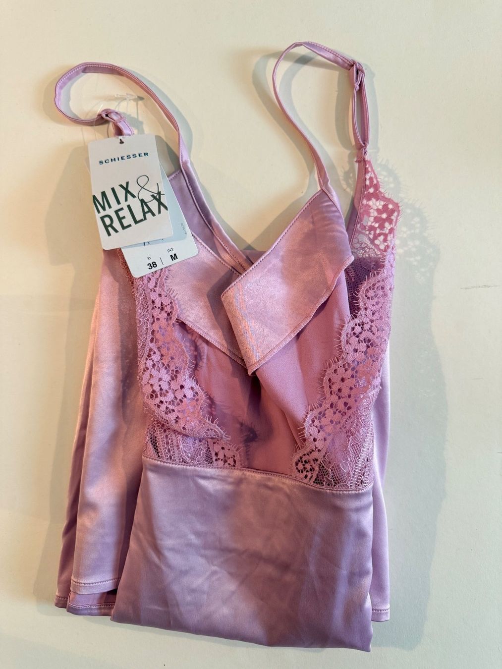 Schiesser Negligees & Pigiami: Negligée Schiesser, Grösse 38, Farbe Helllila – Nuovo e nell'imballaggio originale da Rudolfstetten venduto da gst_g7xl 3