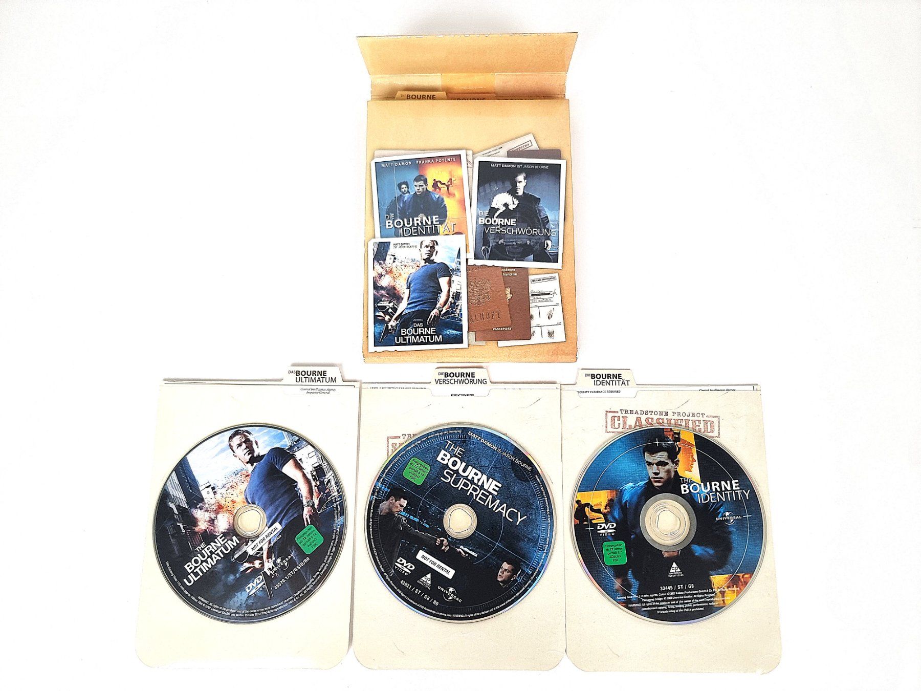 Alle DVDs: DVD - Die Bourne Akte – Gebraucht aus Urtenen-Schönbühl von Restwert_Schoenbuehl 1