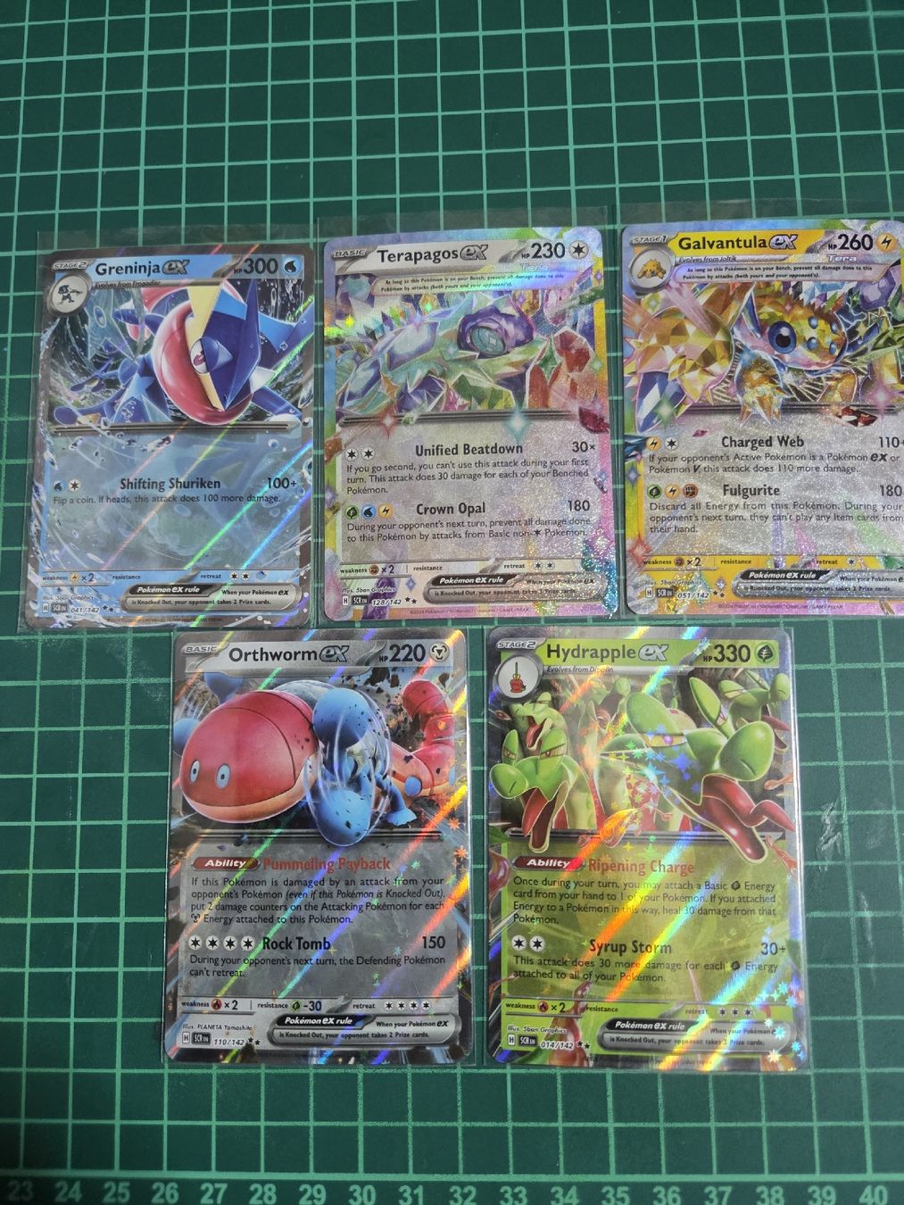 Pokémon Carte collezionabili: Pokémon EX Karten Set 5 Stk. Stellar Crown neu – Nuovo (secondo la descrizione) da Elgg venduto da Darkvoid1991