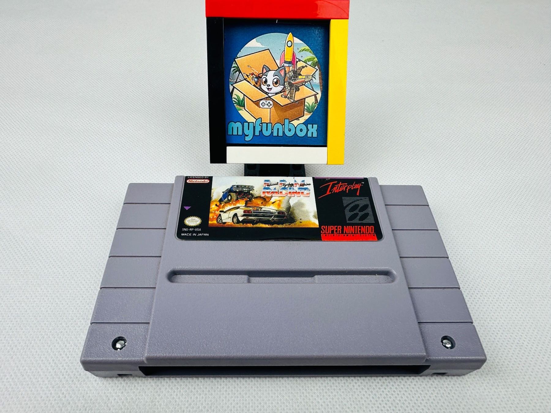 Nintendo Giochi: Super Nintendo NTSC Radical Psycho Machine Racing – Difettoso da Kappel SO venduto da MyFunBox