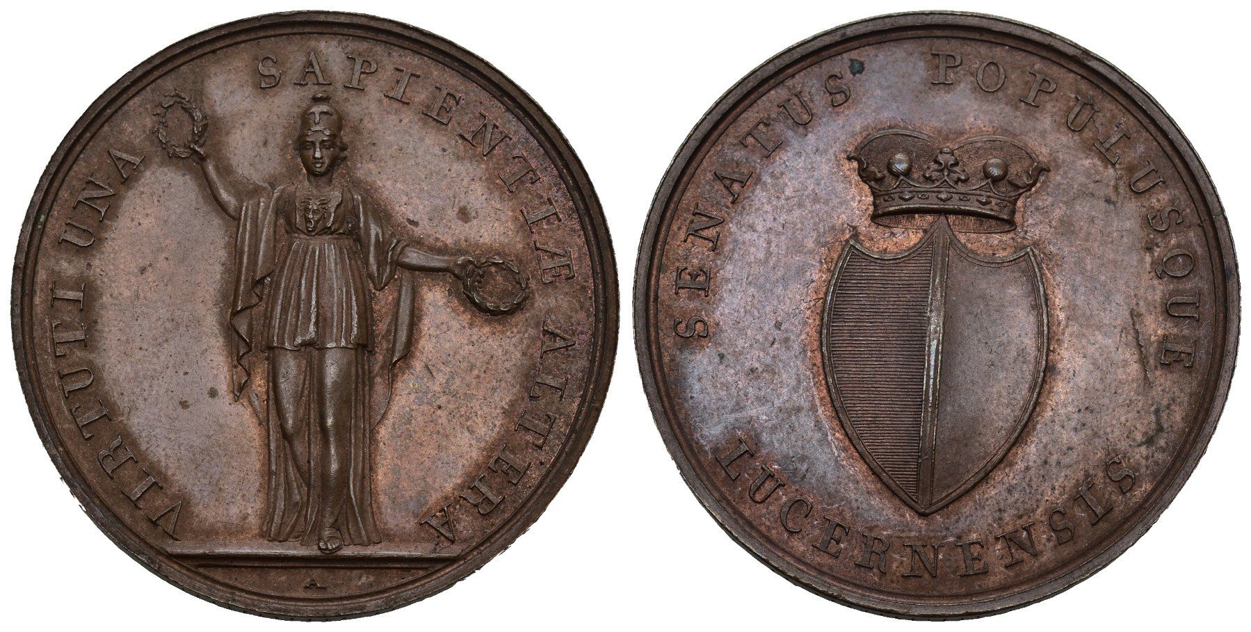 Medaglie: Luzern nach 1800 – Usato da Bern venduto da numismatictops
