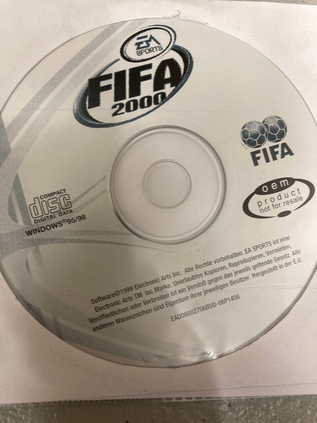 Giochi: FIFA 2000 Game – Nuovo e nell'imballaggio originale da Wetzikon ZH venduto da Herbi_58