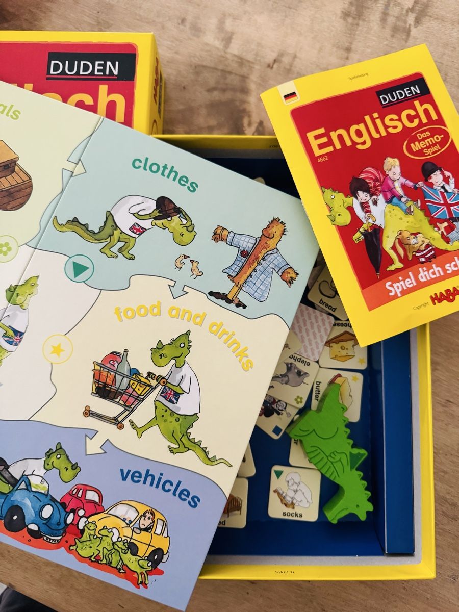 Haba Giochi: HABA Englisch Memo-Spiel – Nuovo (secondo la descrizione) da Bettwil venduto da bellis_perennis_222 1